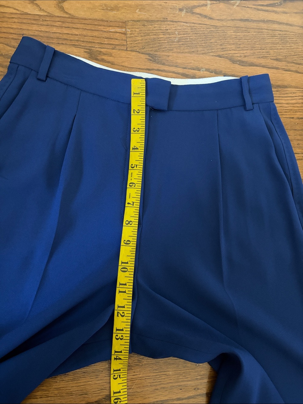 Aritzia Babaton Pleated Wide-Leg Pants in a vibrant royal Blue Size 10 - Picture 13 of 13